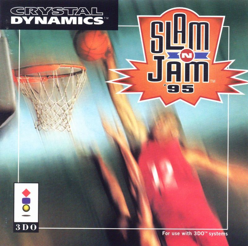 Front boxart of the game Slam 'n Jam '95 (Europe) on 3DO.