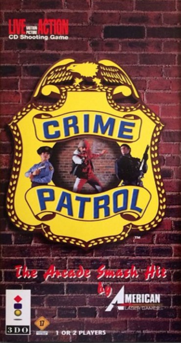 Front boxart of the game Crime Patrol (United States) on 3DO