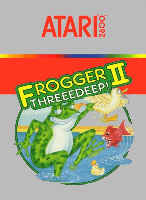 Reviews for the game Frogger II - Threedeep! for Atari 2600 - The Video Gam...