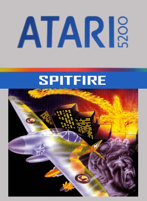 Front boxart of the game Spitfire (United States) on Atari 5200