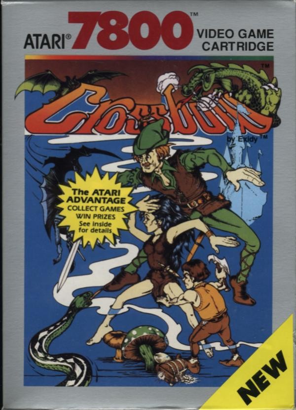 Front boxart of the game Crossbow (United States) on Atari 7800