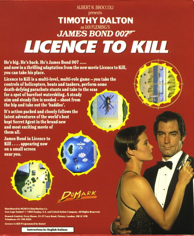 7 license. 007: Licence to Kill. ''Лицензия на убийство (licence to Kill)'' (1989). License to Kill game.