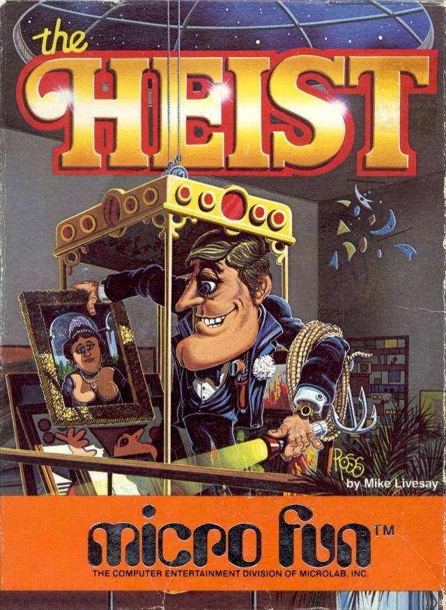 Front boxart of the game Heist, The (United States) on Coleco Industries Colecovision