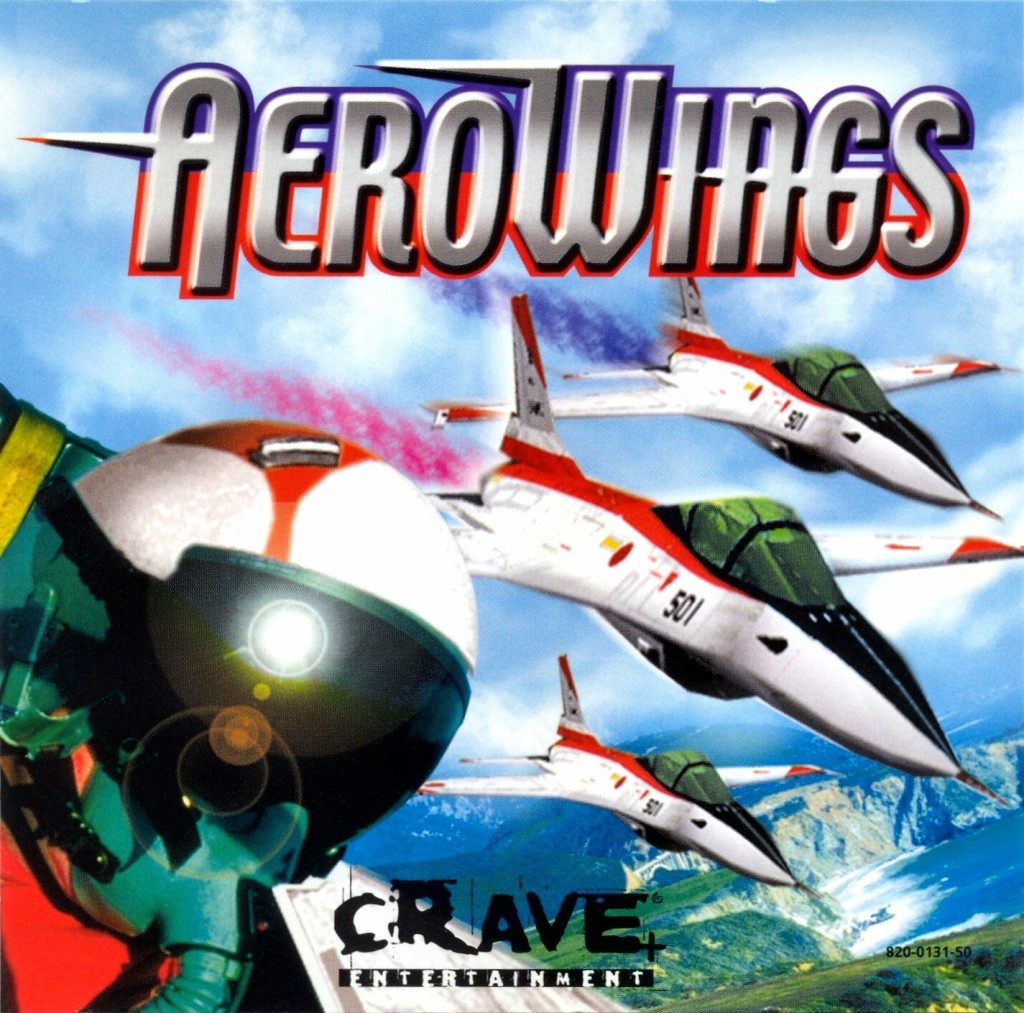 Front boxart of the game AeroWings (Europe) on Sega Dreamcast