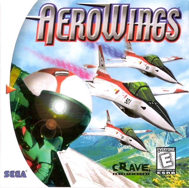 Front boxart of the game AeroWings (United States) on Sega Dreamcast