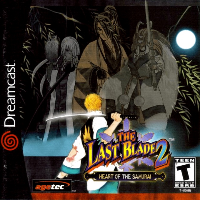 Front boxart of the game Last Blade 2, The - Heart of the Samurai (United States) on Sega Dreamcast