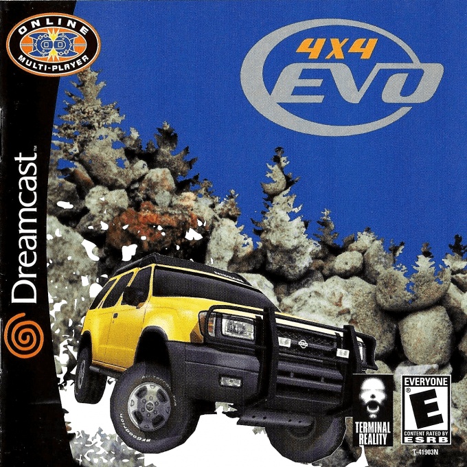 Front boxart of the game 4x4 Evolution (United States) on Sega Dreamcast