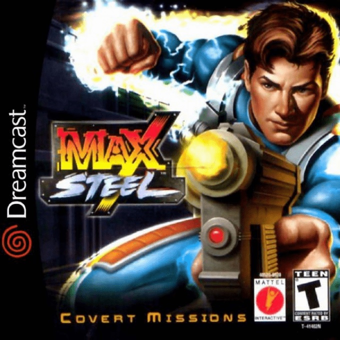 Front boxart of the game Max Steel - Covert Missions (United States) on Sega Dreamcast