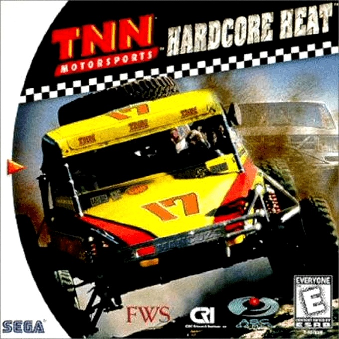 Front boxart of the game TNN Motorsports HardCore Heat (United States) on Sega Dreamcast