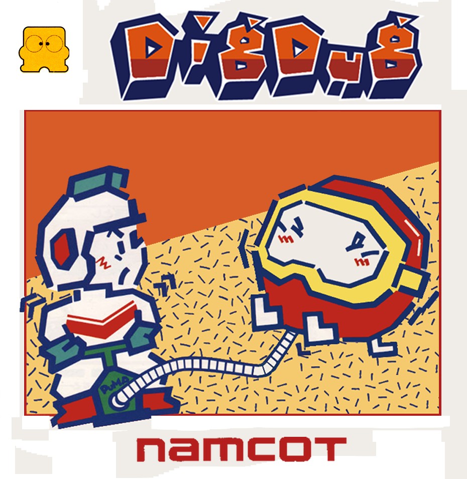 Dig Dug for Nintendo Famicom Disk - The Video Games