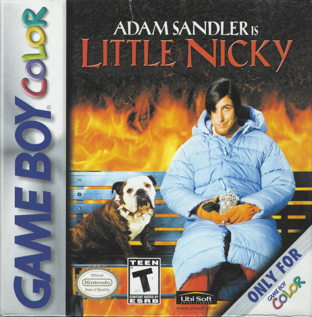 Front boxart of the game Little Nicky (United States) on Nintendo Game Boy Color