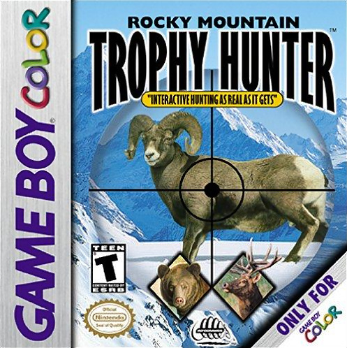 Front boxart of the game Rocky Mountain - Trophy Hunter (United States) on Nintendo Game Boy Color