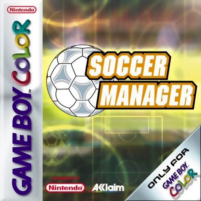 Front boxart of the game Soccer Manager (Europe) on Nintendo Game Boy Color