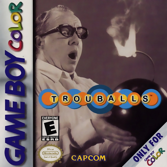 Front boxart of the game Trouballs (United States) on Nintendo Game Boy Color