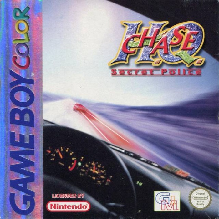 Front boxart of the game Chase H.Q. - Secret Police (Europe) on Nintendo Game Boy Color