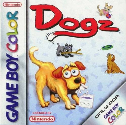 Front boxart of the game Dogz (Europe) on Nintendo Game Boy Color