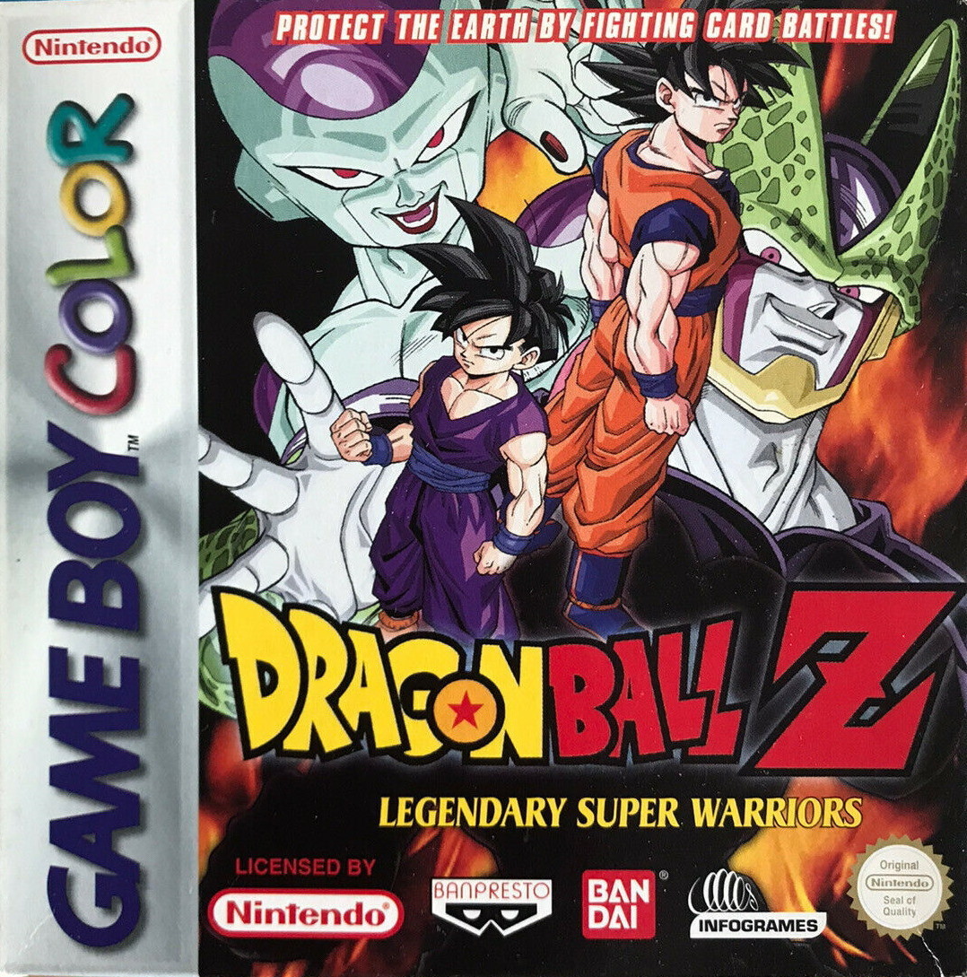 Front boxart of the game Dragon Ball Z - Legendary Super Warriors (Europe) on Nintendo Game Boy Color