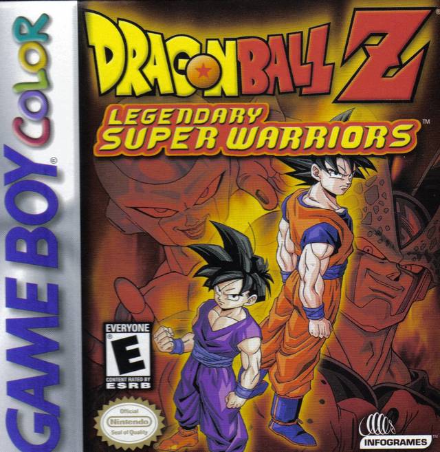 Front boxart of the game Dragon Ball Z - Legendary Super Warriors (United States) on Nintendo Game Boy Color