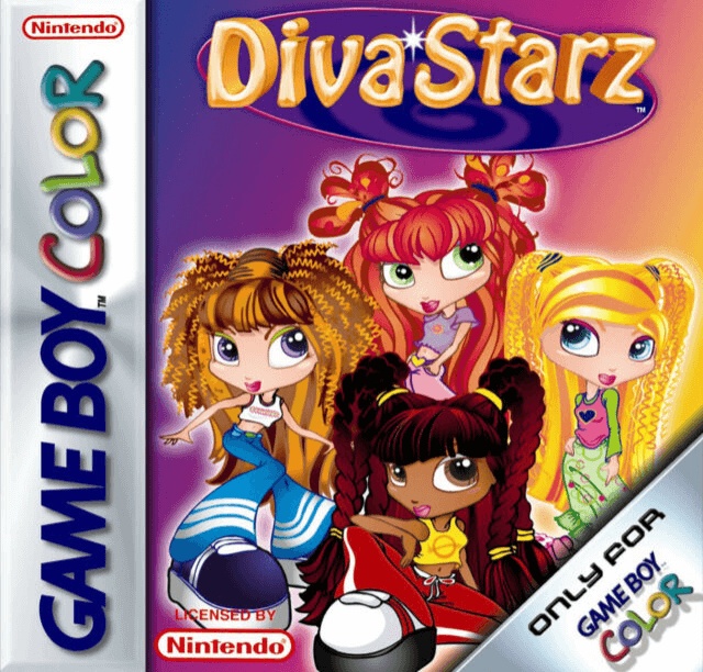 Front boxart of the game Diva Starz (Germany) on Nintendo Game Boy Color