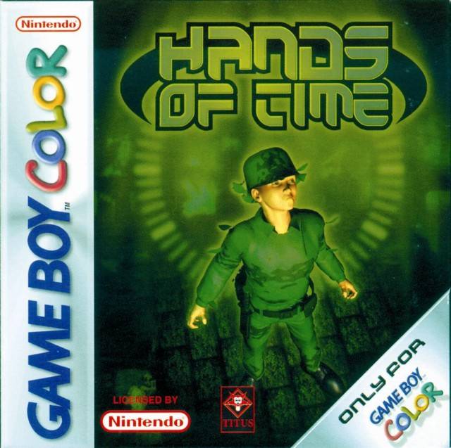 Front boxart of the game Hands of Time (Europe) on Nintendo Game Boy Color