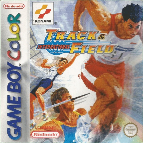Front boxart of the game International Track & Field (Europe) on Nintendo Game Boy Color