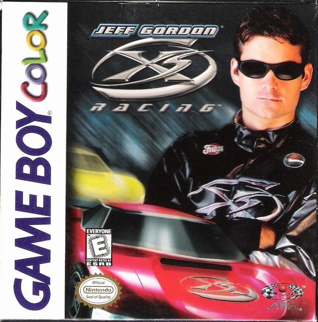 Front boxart of the game Jeff Gordon XS Racing (United States) on Nintendo Game Boy Color