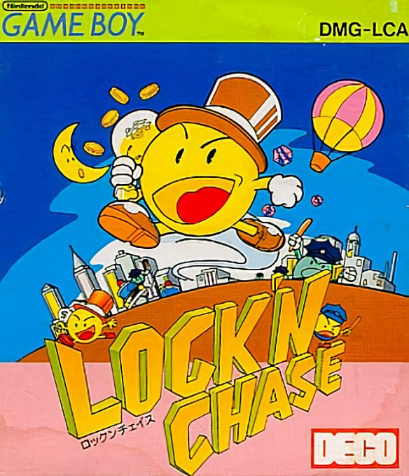 Front boxart of the game Lock n' Chase (Japan) on Nintendo Game Boy