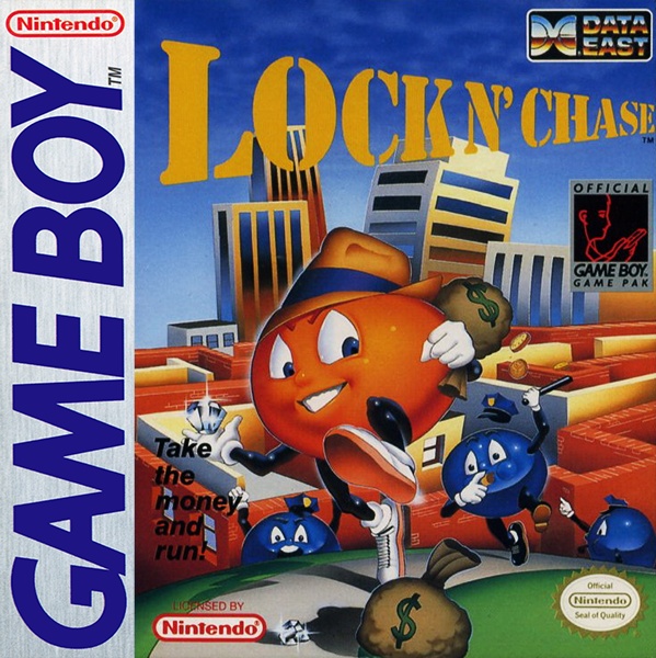 Front boxart of the game Lock n' Chase (United States) on Nintendo Game Boy