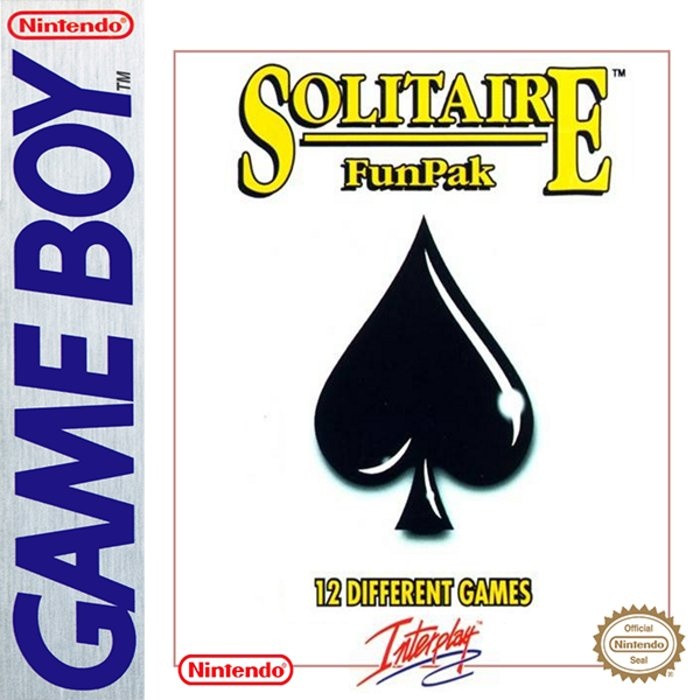 Front boxart of the game Solitaire FunPak (United States) on Nintendo Game Boy