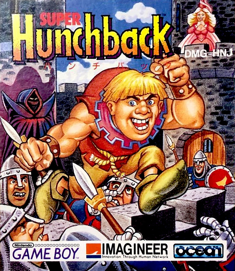 Front boxart of the game Super Hunchback (Japan) on Nintendo Game Boy