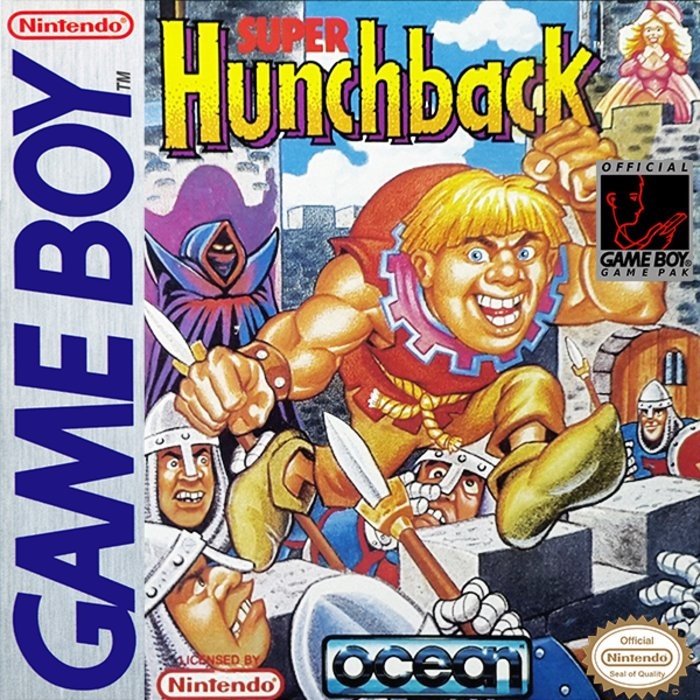 Front boxart of the game Super Hunchback (United States) on Nintendo Game Boy