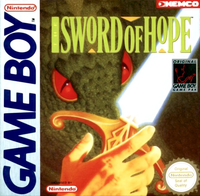 Front boxart of the game Sword of Hope, The (Europe) on Nintendo Game Boy