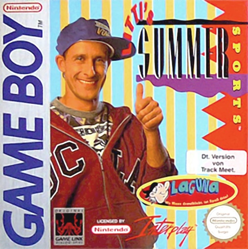 Front boxart of the game Track Meet (Germany) on Nintendo Game Boy