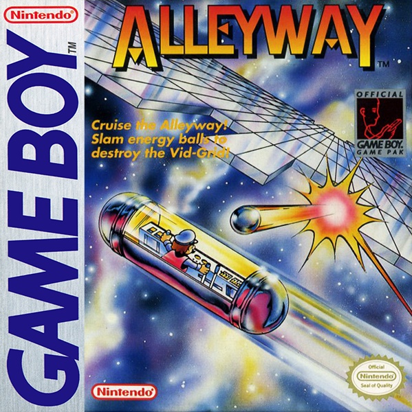Front boxart of the game Alleyway (United States) on Nintendo Game Boy