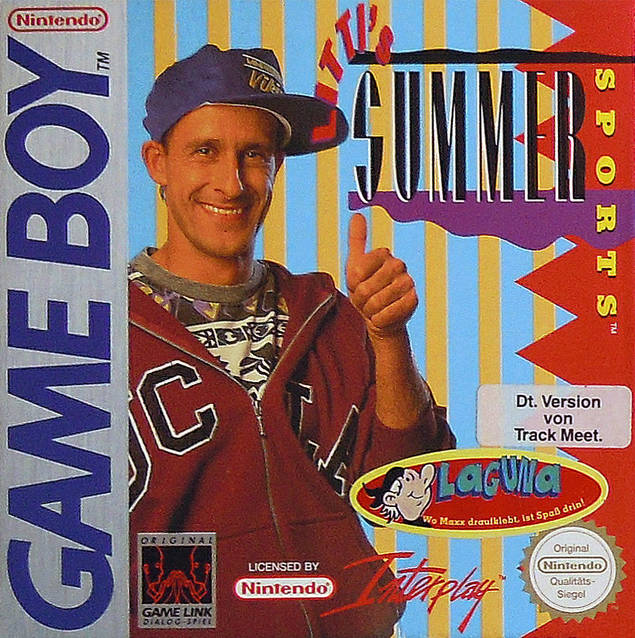 Front boxart of the game Litti's Summer Sports (Europe) on Nintendo Game Boy