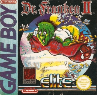 Front boxart of the game Dr. Franken II (Europe) on Nintendo Game Boy