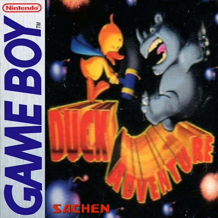 Front boxart of the game Duck Adventures on Nintendo Game Boy