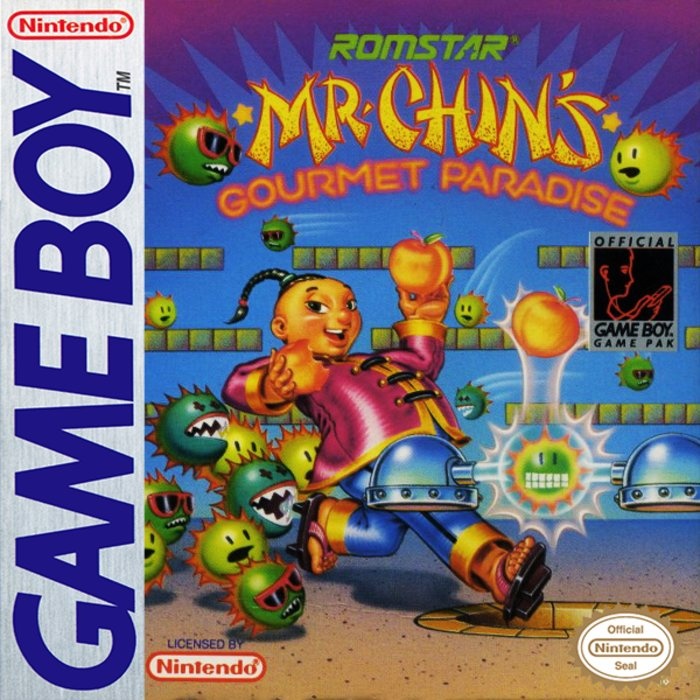 Front boxart of the game Mr. Chin's Gourmet Paradise (United States) on Nintendo Game Boy
