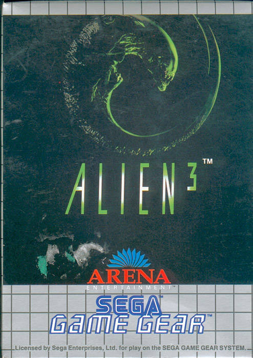 Front boxart of the game Alien 3 (Europe) on Sega Game Gear
