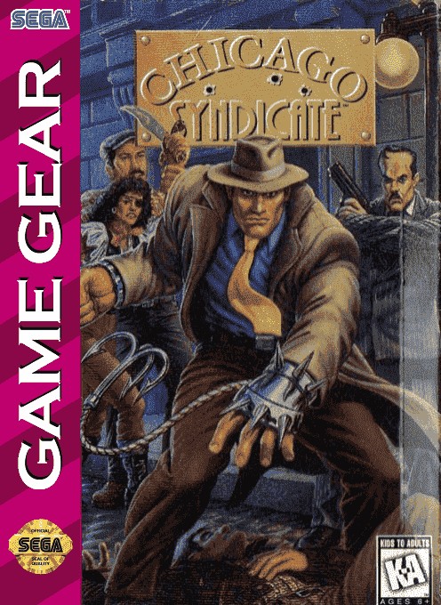 Front boxart of the game Chicago Syndicate (United States) on Sega Game Gear