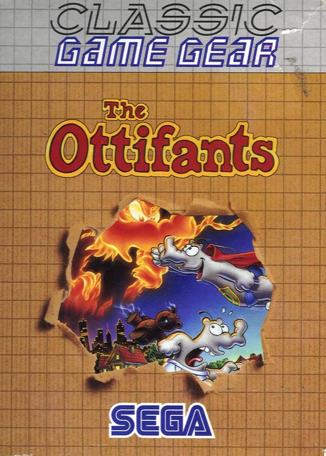 Front boxart of the game Ottifants, The (Europe) on Sega Game Gear