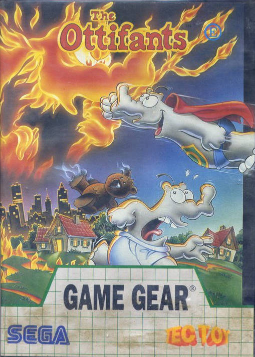 Front boxart of the game Ottifants, The (South America) on Sega Game Gear