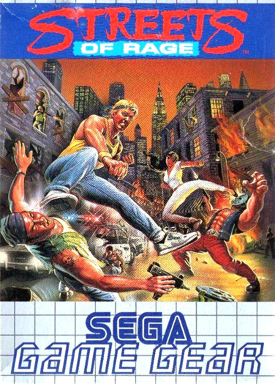 Front boxart of the game Streets of Rage (Europe) on Sega Game Gear