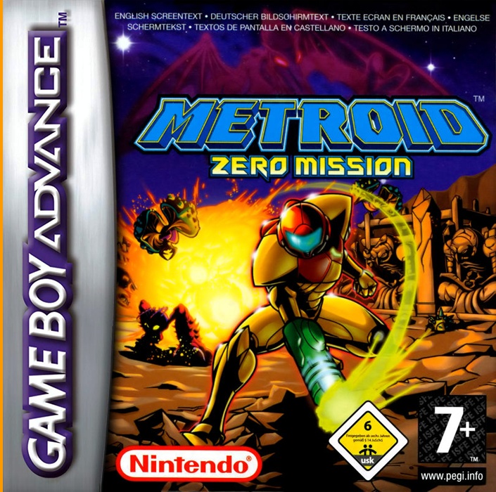 Metroid - Zero Mission boxarts for Nintendo GameBoy Advance - The Video Gam...