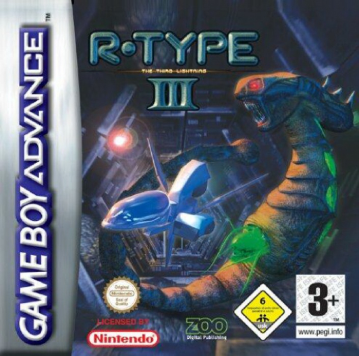 Front boxart of the game R-Type III - The Third Lightning (Europe) on Nintendo GameBoy Advance