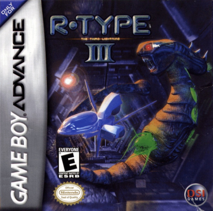 Front boxart of the game R-Type III - The Third Lightning (United States) on Nintendo GameBoy Advance