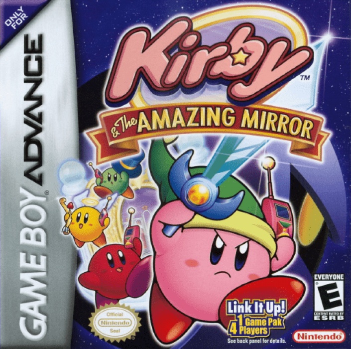Hoshi no Kirby - Kagami no Daimeikyuu boxarts for Nintendo GameBoy ...