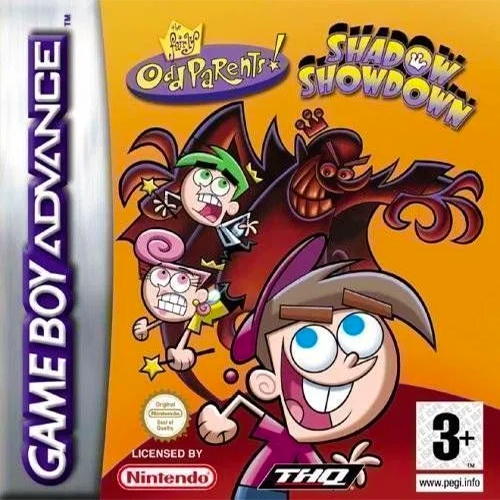 Front boxart of the game Fairly OddParents! Shadow Showdown, The (Europe) on Nintendo GameBoy Advance