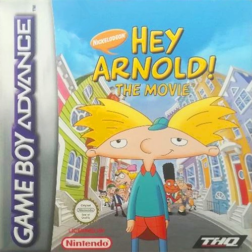 Front boxart of the game Hey Arnold! The Movie (Europe) on Nintendo GameBoy Advance