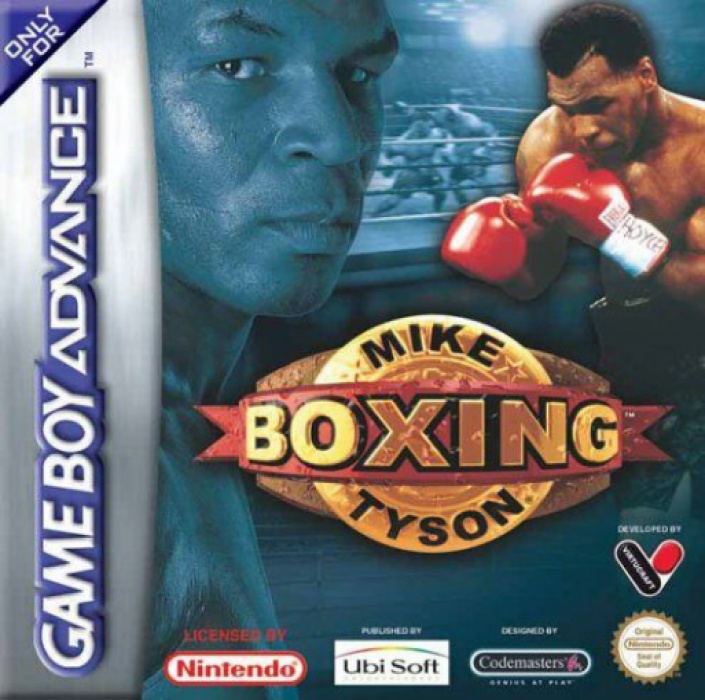 Front boxart of the game Mike Tyson Boxing (Europe) on Nintendo GameBoy Advance